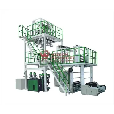 3 lapisan mesin ekstrusi film yang ditiupkan